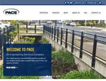 Tablet Screenshot of paceengrs.com